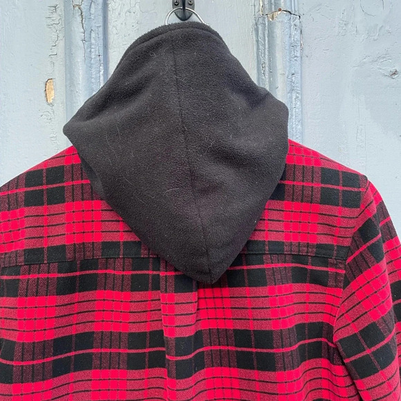 Roots Plaid  Shacket, size 9/10 years old - Picture 9 of 12